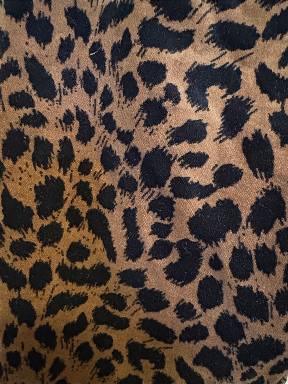 LOFT Leopard Print High Waist Skinny Velvet Soft Corduroy Pants Jeans Sz 27/4P - Picture 8 of 8